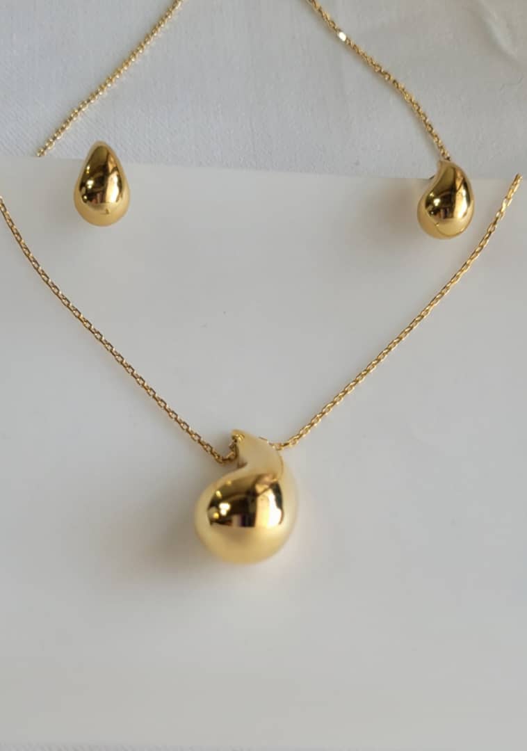 آویز و گوشواره طلا کد 11