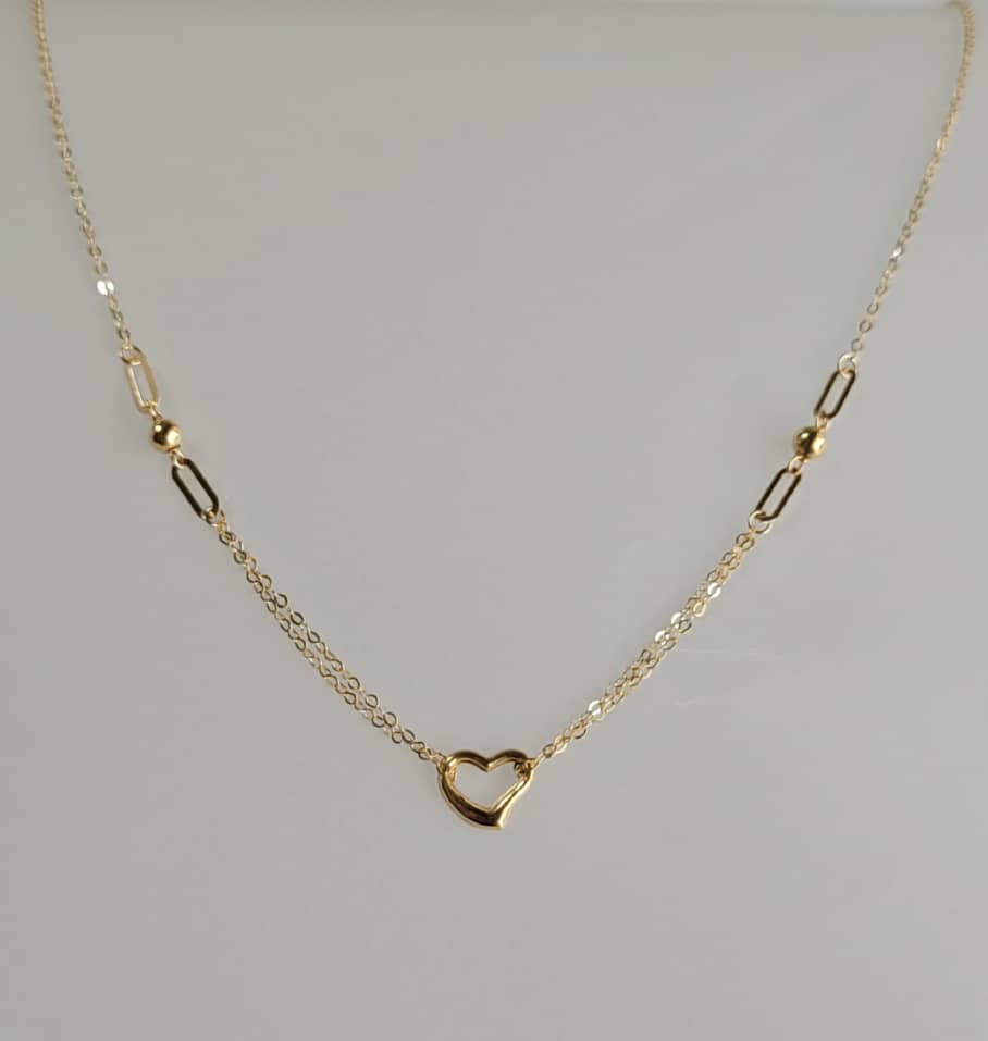 گردنبند طلا مینیمال کد 16