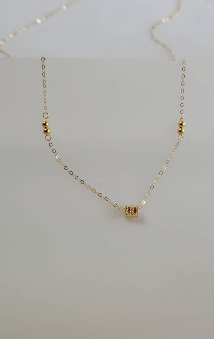 گردنبند طلا مینیمال کد 13